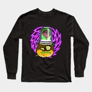 Mind Controlled Pumpkin Long Sleeve T-Shirt